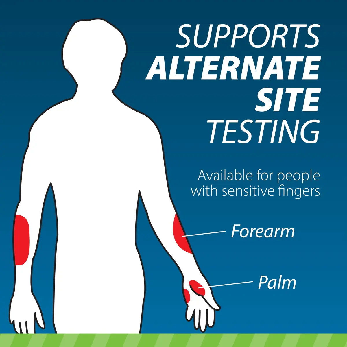 Easy Touch Glucose Test Strips (50ct) | Fast 5-Second Blood Sugar Results for India - view 4