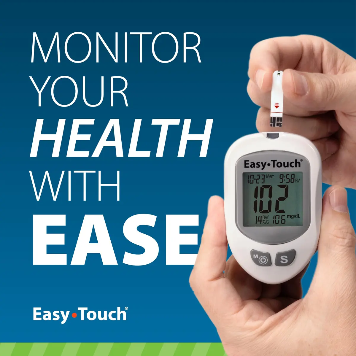 Easy Touch Glucose Test Strips (50ct) | Fast 5-Second Blood Sugar Results for India - view 6