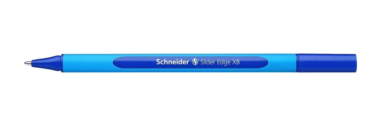 Schneider Slider Edge XB Ballpoint Pen Blue 1.4mm Tip | Smooth Ink Flow - view 2