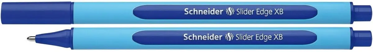 Schneider Slider Edge XB Ballpoint Pen Blue 1.4mm Tip | Smooth Ink Flow - view 3