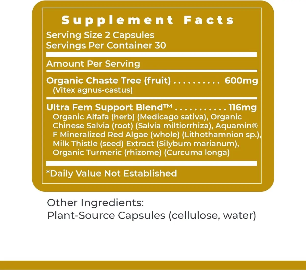 Premier Research Labs Fem Balance FX - 60 Vegetarian Capsules | Supports Women's Hormone Balance - view 6