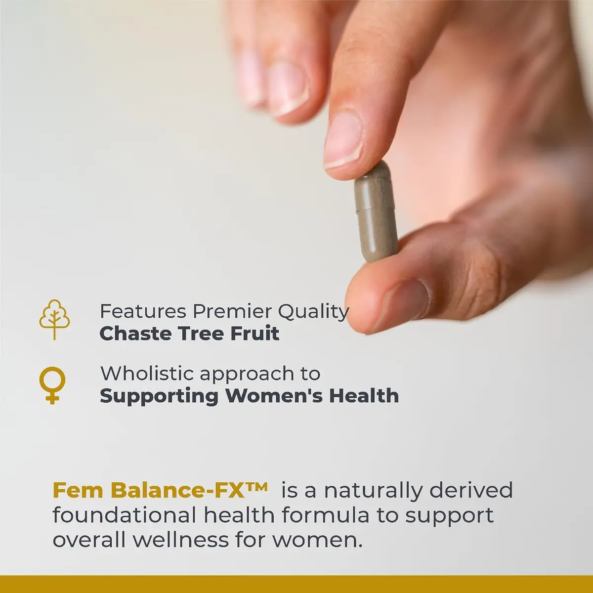 Premier Research Labs Fem Balance FX - 60 Vegetarian Capsules | Supports Women's Hormone Balance - view 4