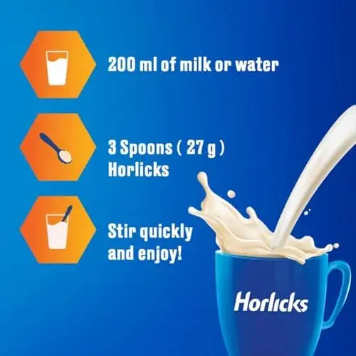 Horlicks Original Classic Malt Plain Beverage Mix 1000g (35.27oz) | Authentic USA Import for India - view 2