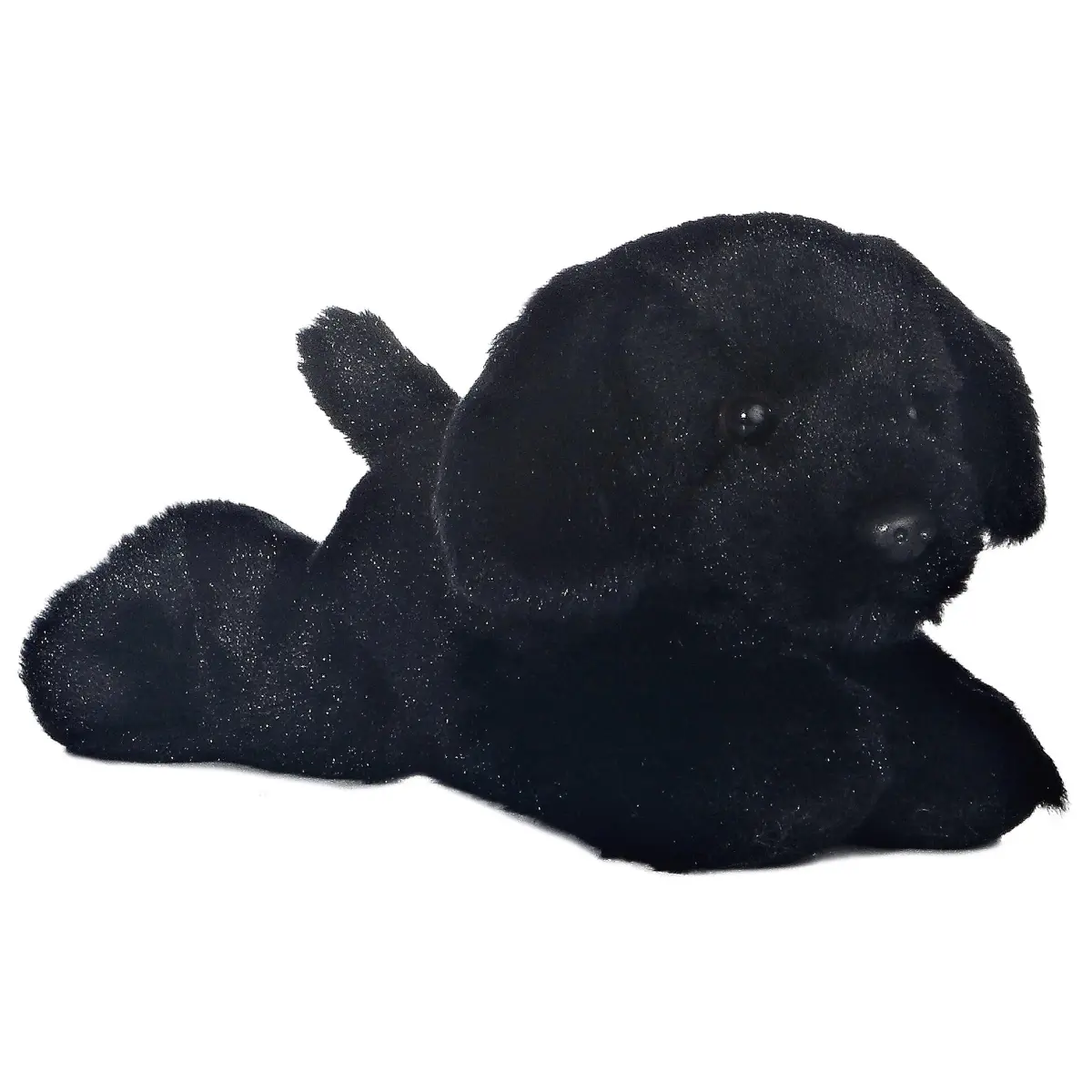 Aurora Mini Flopsie Blackie Labrador Plush Toy 20 cm (8 inches) | Soft, Cuddly, and Safe for All Ages - main product image