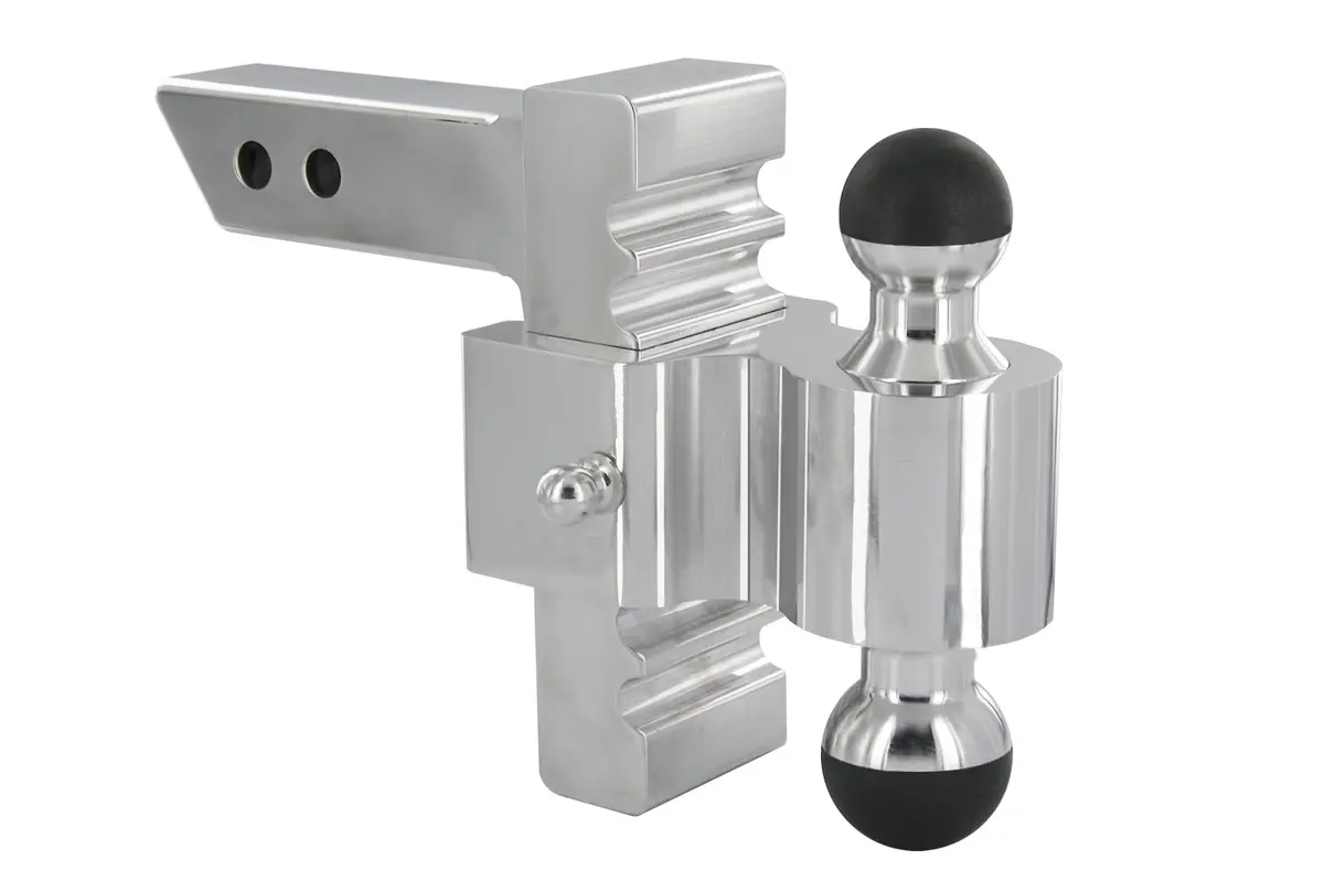 Andersen Hitches 6" Drop/Rise Adjustable Rapid Hitch with 2x2-5/16 inch Greaseless Alumiball | Heavy Duty Trailer Tow - main product image