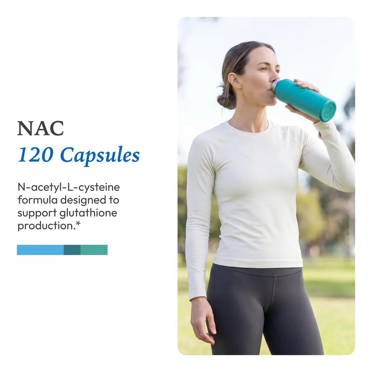 XYMOGEN NAC 120 Capsules | 1200 mg N-Acetyl-L-Cysteine for Antioxidant Support - view 5