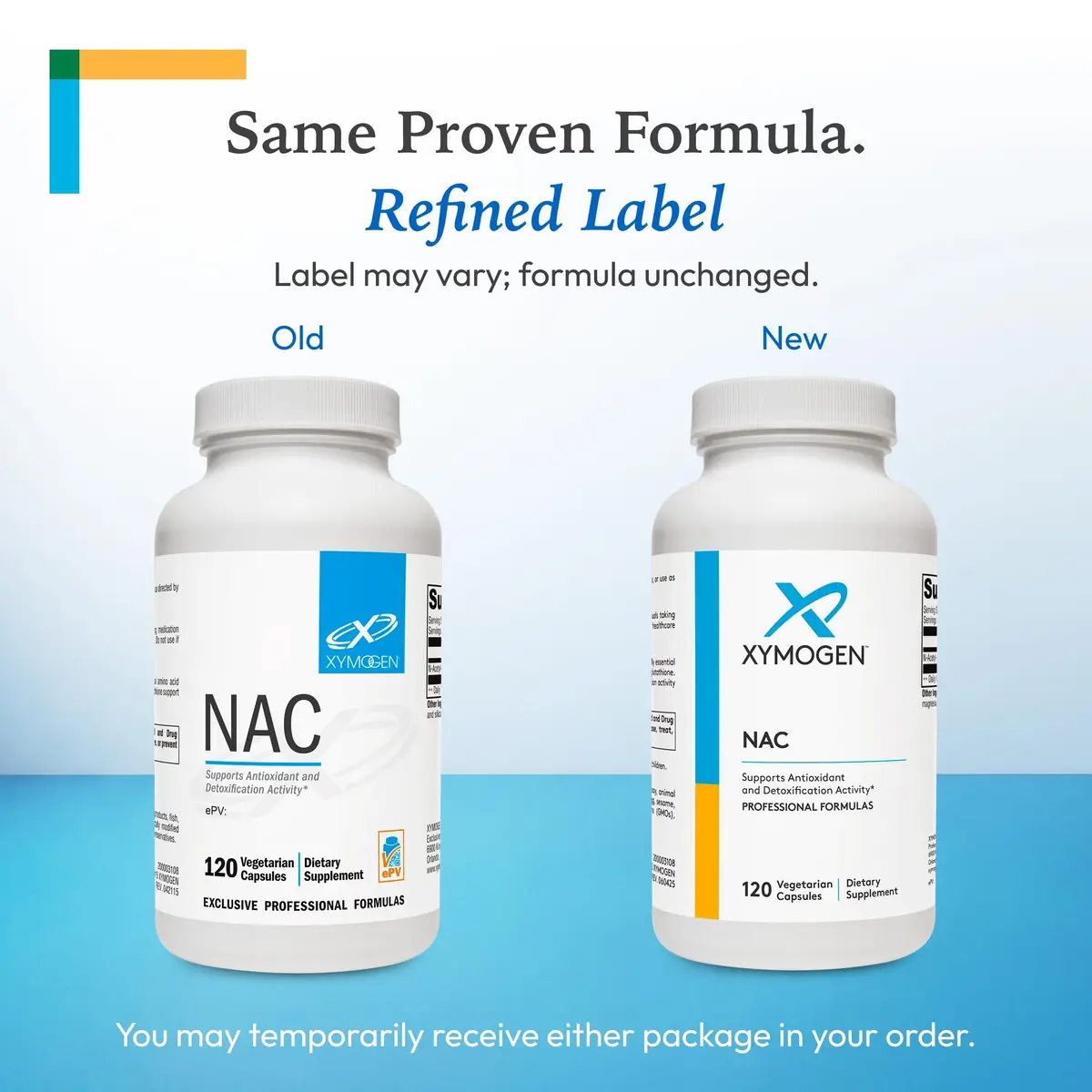 XYMOGEN NAC 120 Capsules | 1200 mg N-Acetyl-L-Cysteine for Antioxidant Support - view 3