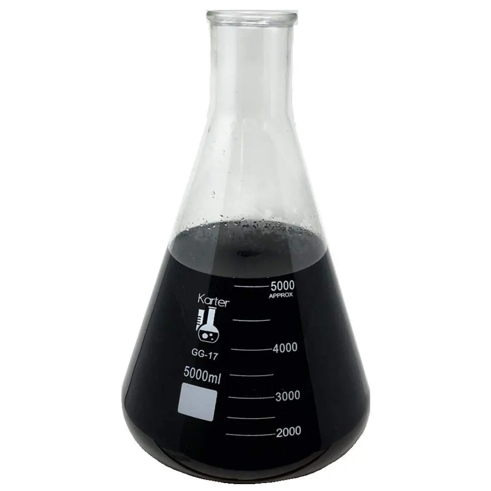 Karter Scientific 5000ml Narrow Mouth Erlenmeyer Flask Borosilicate 3.3 Glass | Graduated 500ml to 5000ml - main product image
