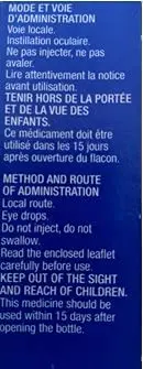 Laiter Original Collyre Bleu Eye Drops 10ml (0.34 Fl Oz) | Refreshing Ocular Lubricant - view 8