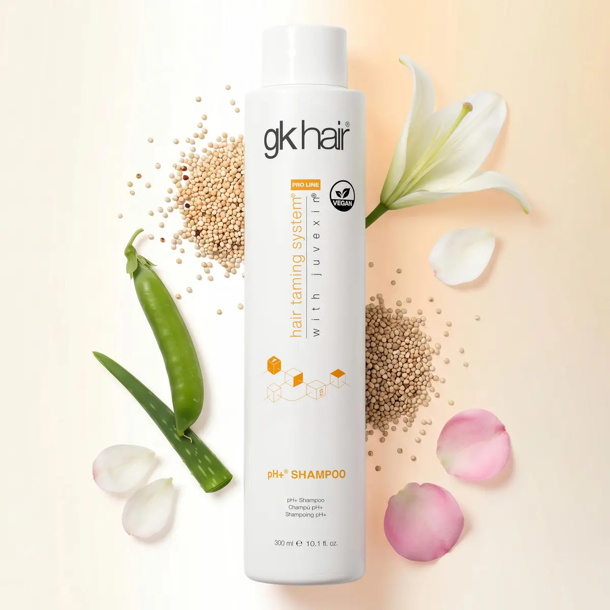 GK HAIR pH+ Clarifying Shampoo 10.1 Oz | Deep Cleansing for Build Up & Keratin Prep - view 3