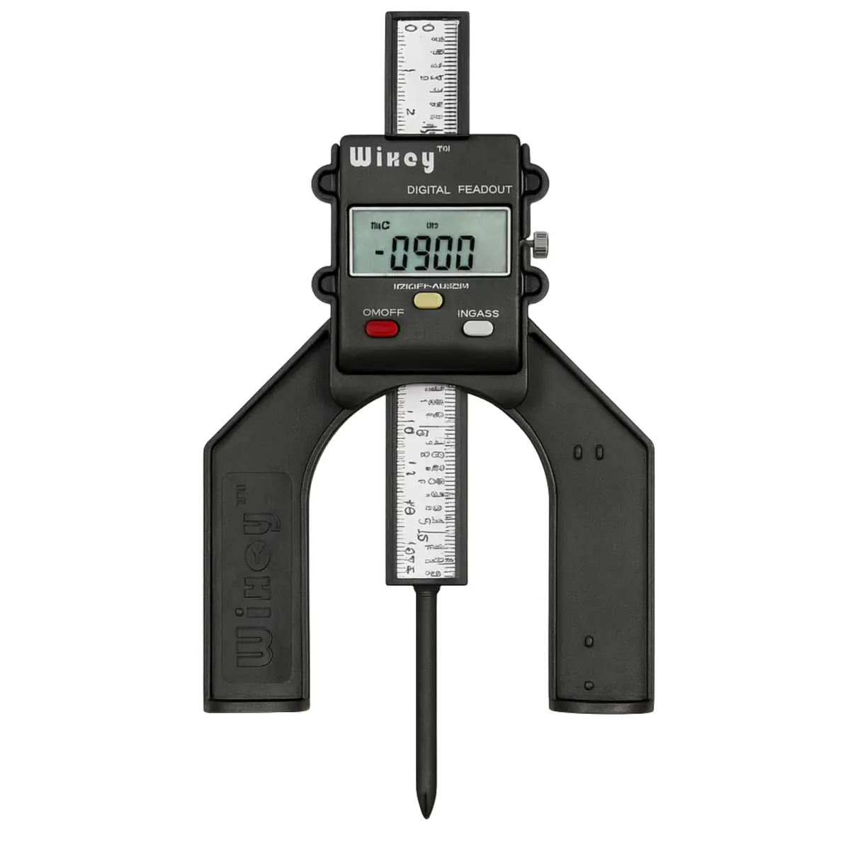 Wixey WR25 Mini Digital Height Gauge 83mm (3.2") | Precise Router Table & Table Saw Measuring Tool - view 4