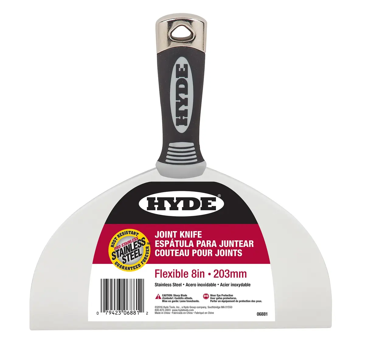 Hyde Joint Knife, Flexible, 8 Inch | Rust-Resistant Stainless Steel, Durable & Pro-Grade - main product image