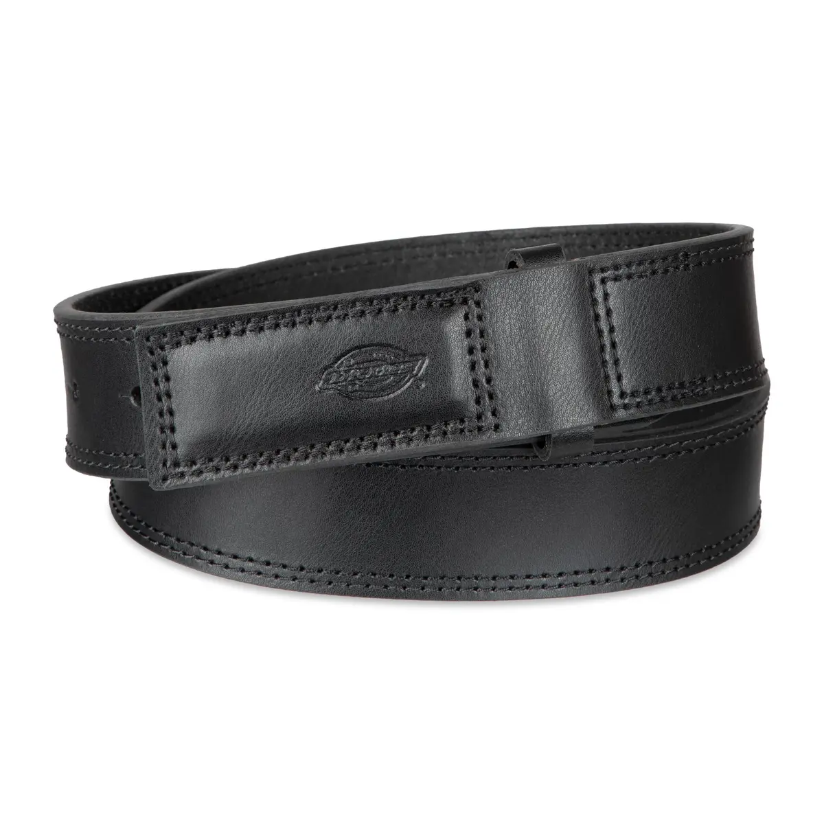Dickies Men's Leather Work Belt - Heavy Duty No-Scratch Buckle, Black, Medium | Durable, Classic Style for Everyday Use - view 2