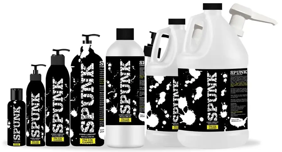 SPUNK Hybrid Lube Water & Silicone Based Personal Lubricant 236ml (8 Fl Oz) | Long-Lasting Glide & Easy Clean-Up - view 6