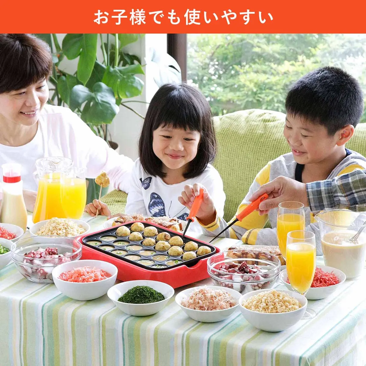 Shimomura Planning Takoyaki Picks Set of 2 | Scratch-Resistant Nylon Resin for Hot Plates & Cooking - view 5