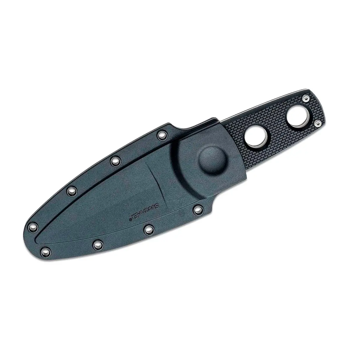 Cold Steel Secret Edge Neck Knife 6.5" Overall | Japanese AUS8A Steel, Griv-Ex Handle, Secure-Ex Sheath - view 4