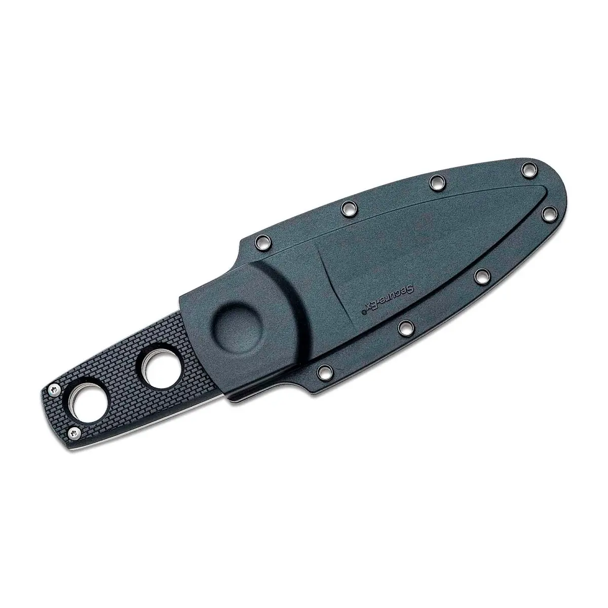Cold Steel Secret Edge Neck Knife 6.5" Overall | Japanese AUS8A Steel, Griv-Ex Handle, Secure-Ex Sheath - view 5