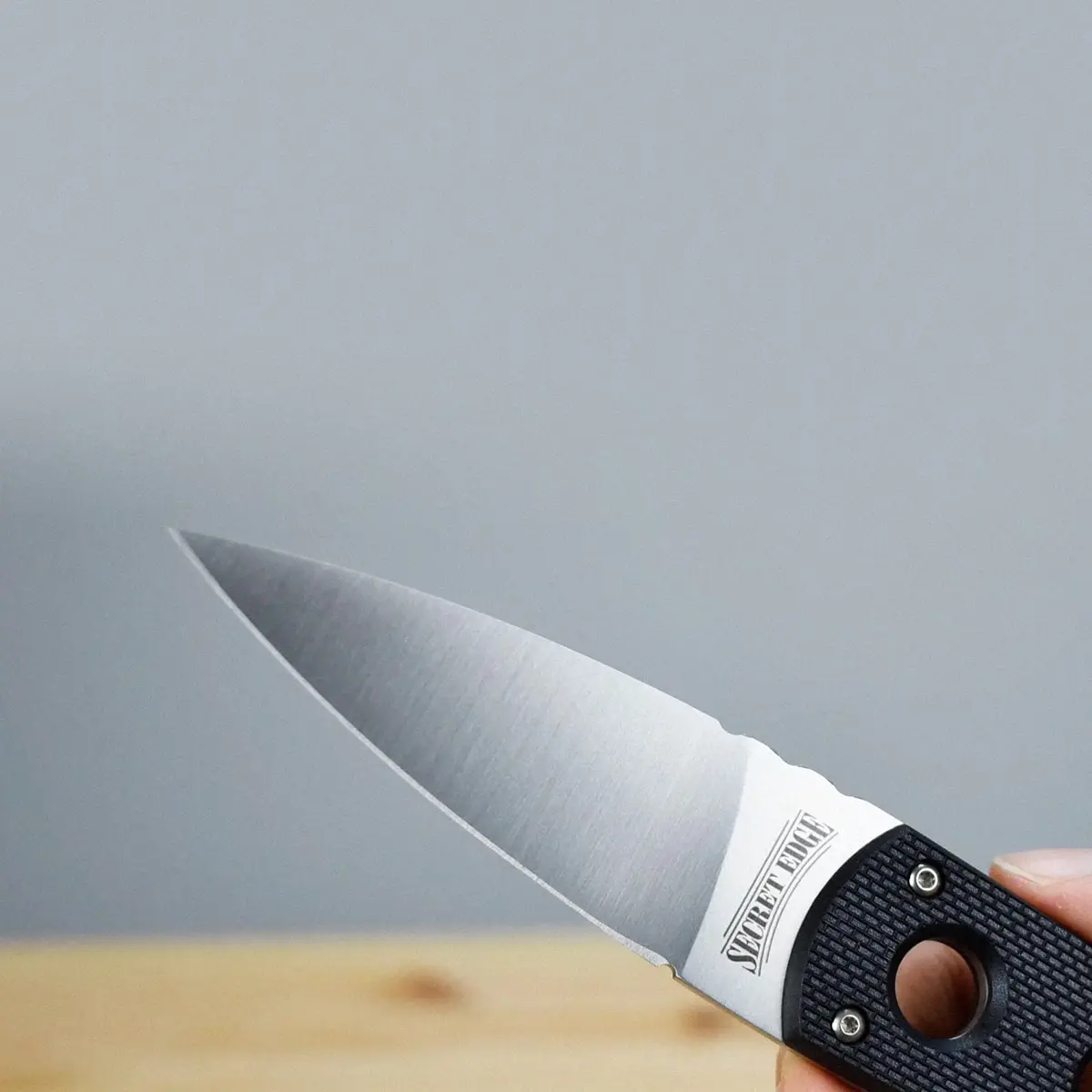 Cold Steel Secret Edge Neck Knife 6.5" Overall | Japanese AUS8A Steel, Griv-Ex Handle, Secure-Ex Sheath - view 7