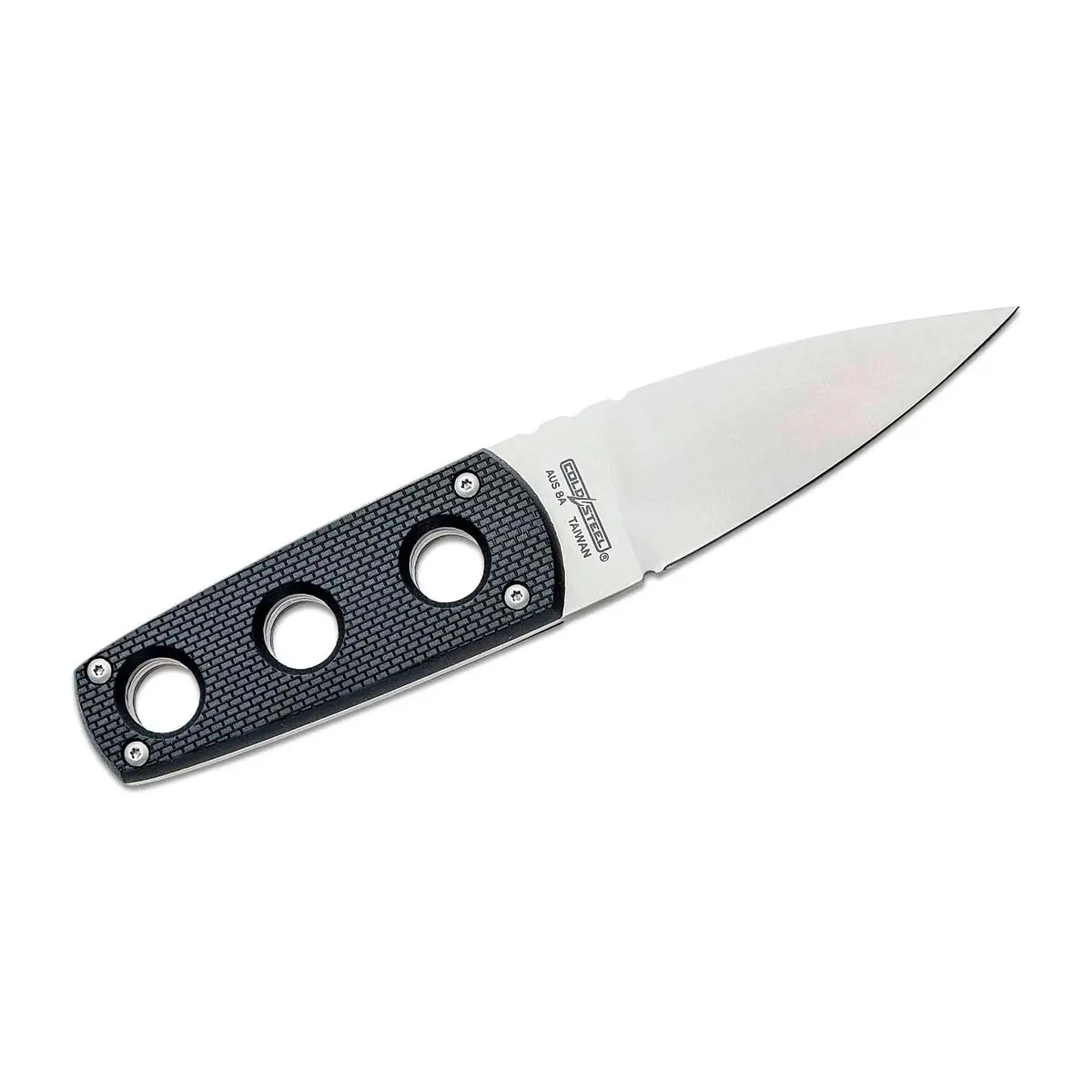 Cold Steel Secret Edge Neck Knife 6.5" Overall | Japanese AUS8A Steel, Griv-Ex Handle, Secure-Ex Sheath - view 3