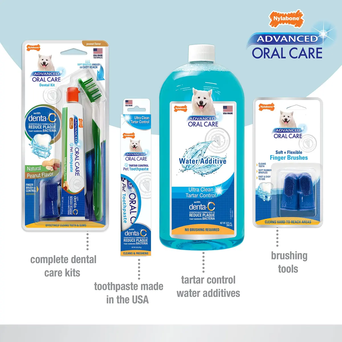 Nylabone Advanced Oral Care Puppy Dental Kit Puppy Original 3 Count - view 5