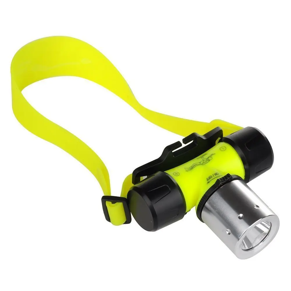BESTSUN Diving Headlamp 1800 Lumens Waterproof IPX-8 | High Lumen Underwater Scuba Torch - main product image