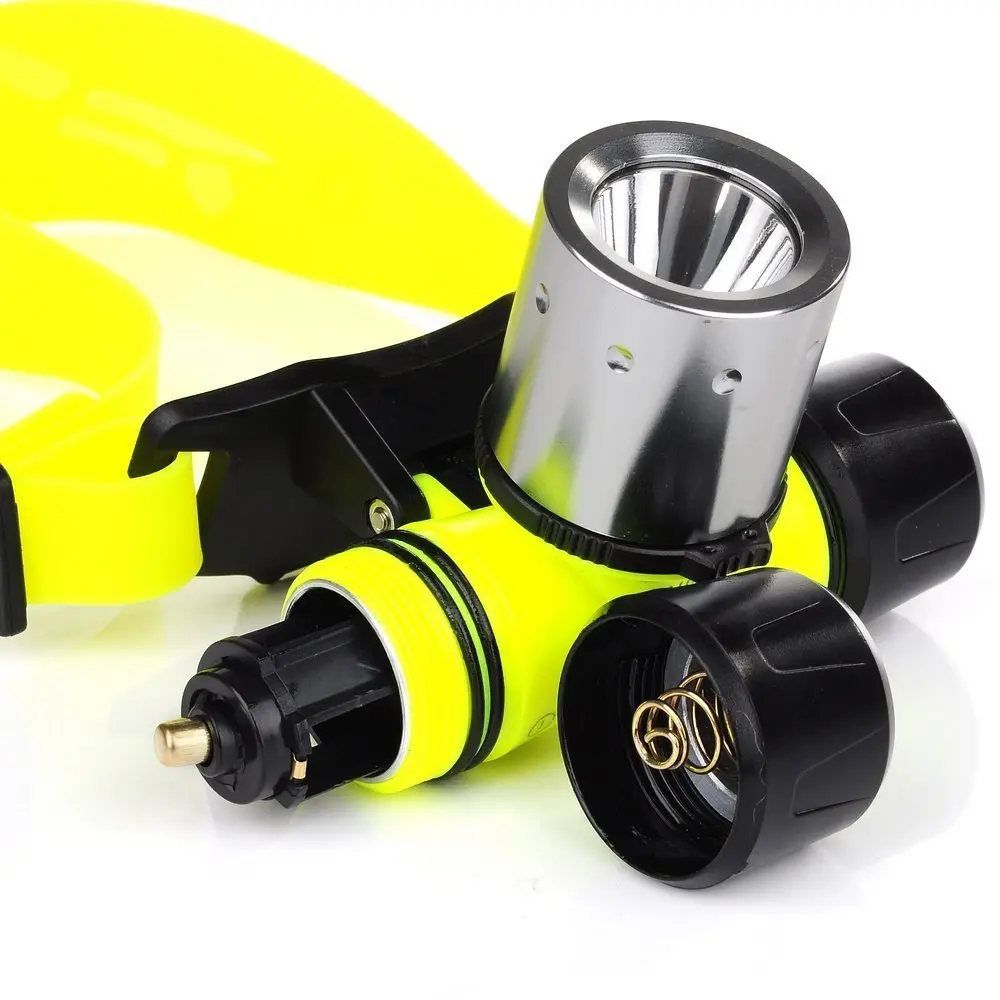 BESTSUN Diving Headlamp 1800 Lumens Waterproof IPX-8 | High Lumen Underwater Scuba Torch - view 7