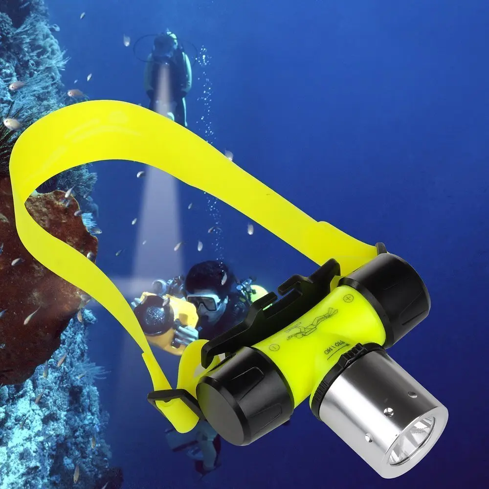BESTSUN Diving Headlamp 1800 Lumens Waterproof IPX-8 | High Lumen Underwater Scuba Torch - view 4