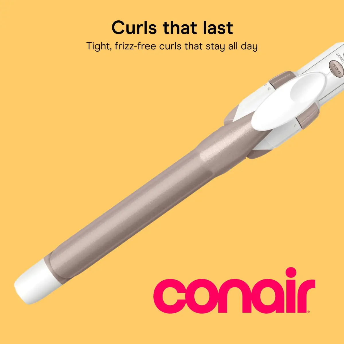 Conair Double Ceramic Curling Iron 1.9 cm (0.75-in) | 30 Heat Settings & Dual Voltage - view 2