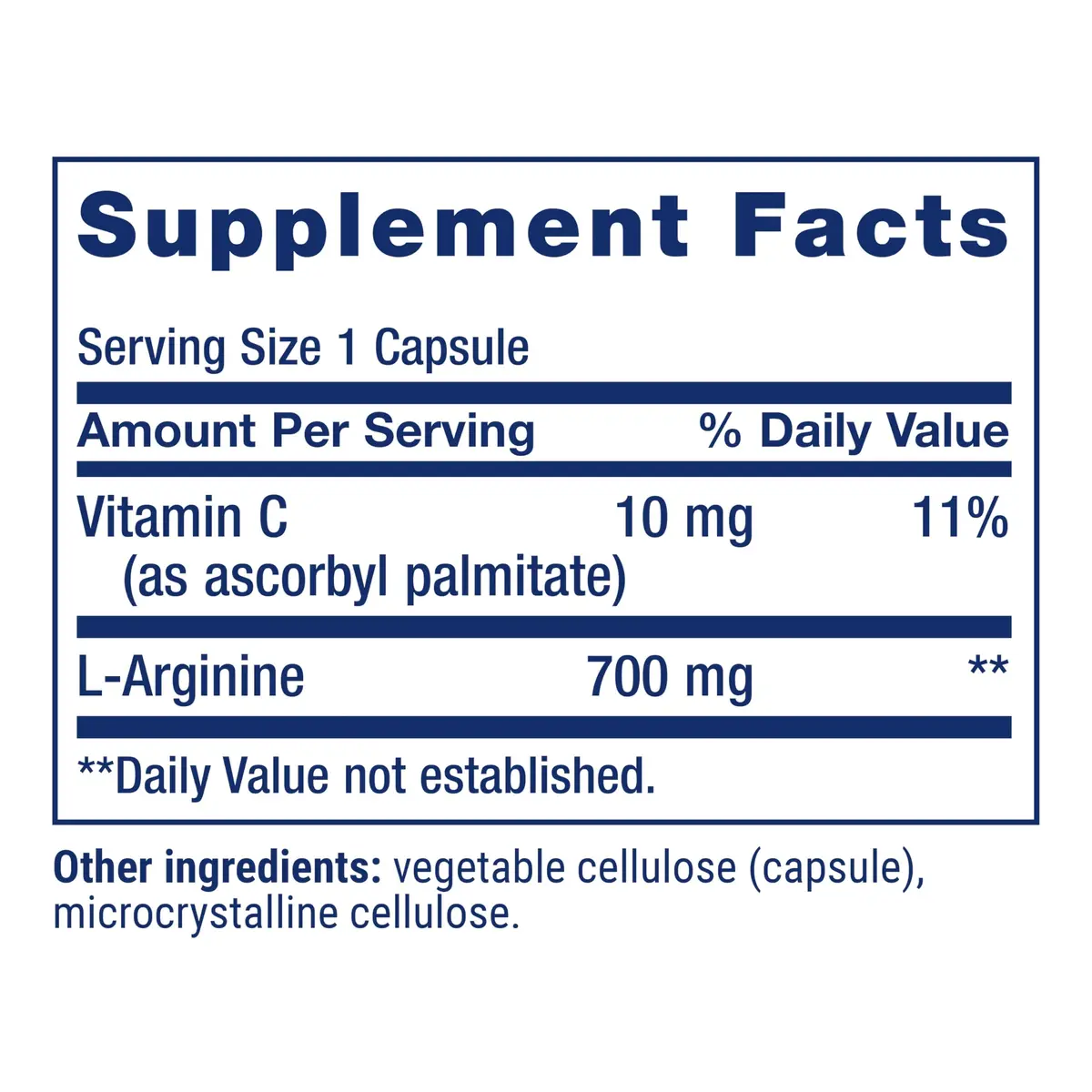 Life Extension L-Arginine Caps 700 mg 200 Capsules | Supports Arterial & Immune Health, 200-Day Supply - view 3