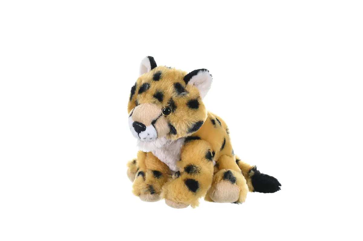Wild Republic Cheetah Baby Plush Toy 20cm (8 Inches) | Realistic Animal Stuffed Toy for Kids - view 2