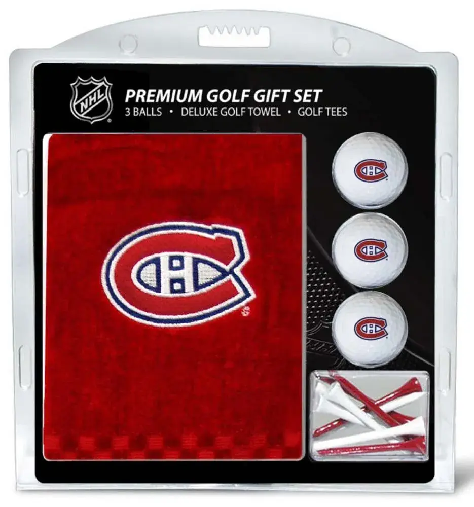 Team Golf NHL Embroidered Towel Gift Set Montreal Canadiens | 0.385 kg (0.85 lb) - main product image