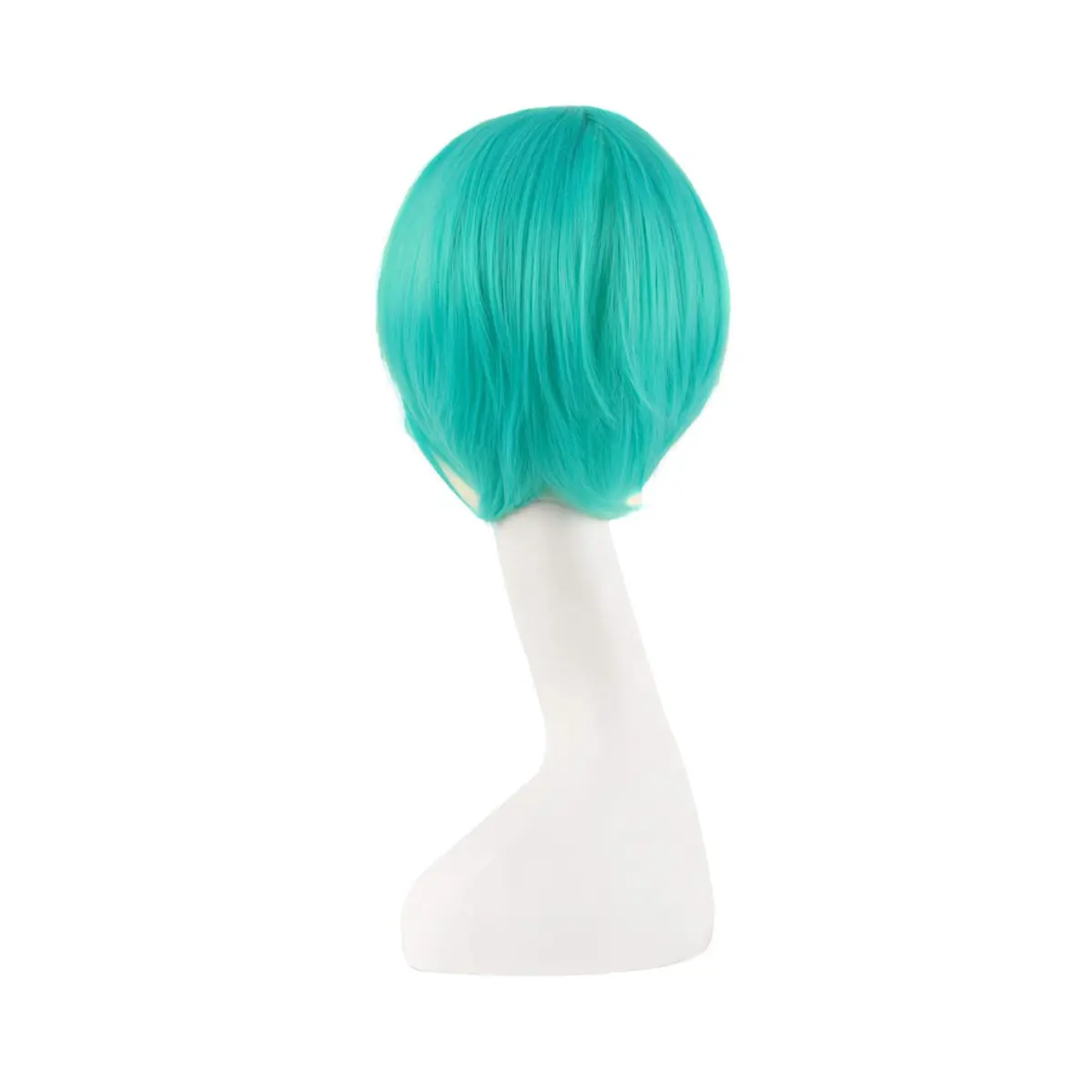 MapofBeauty Long Straight Cosplay Wig 120cm (47 Inch) | Mixed Cyan - view 7