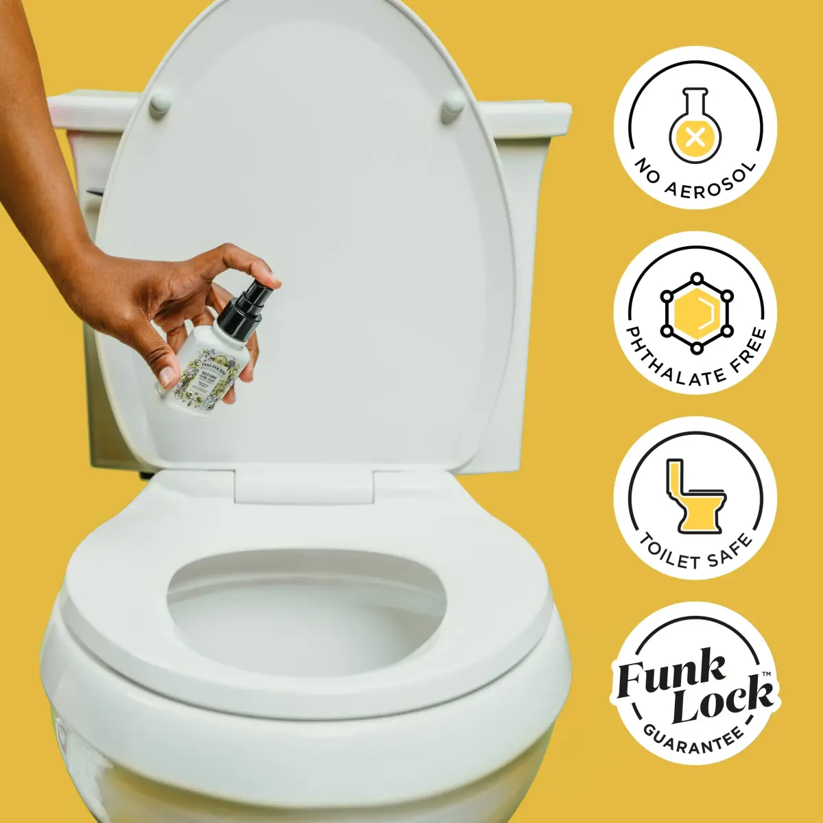 Poo-Pourri Before-You-Go Toilet Spray Refill, Original Citrus 473ml (16 Fl Oz) | Traps Odor Before It Begins - view 4