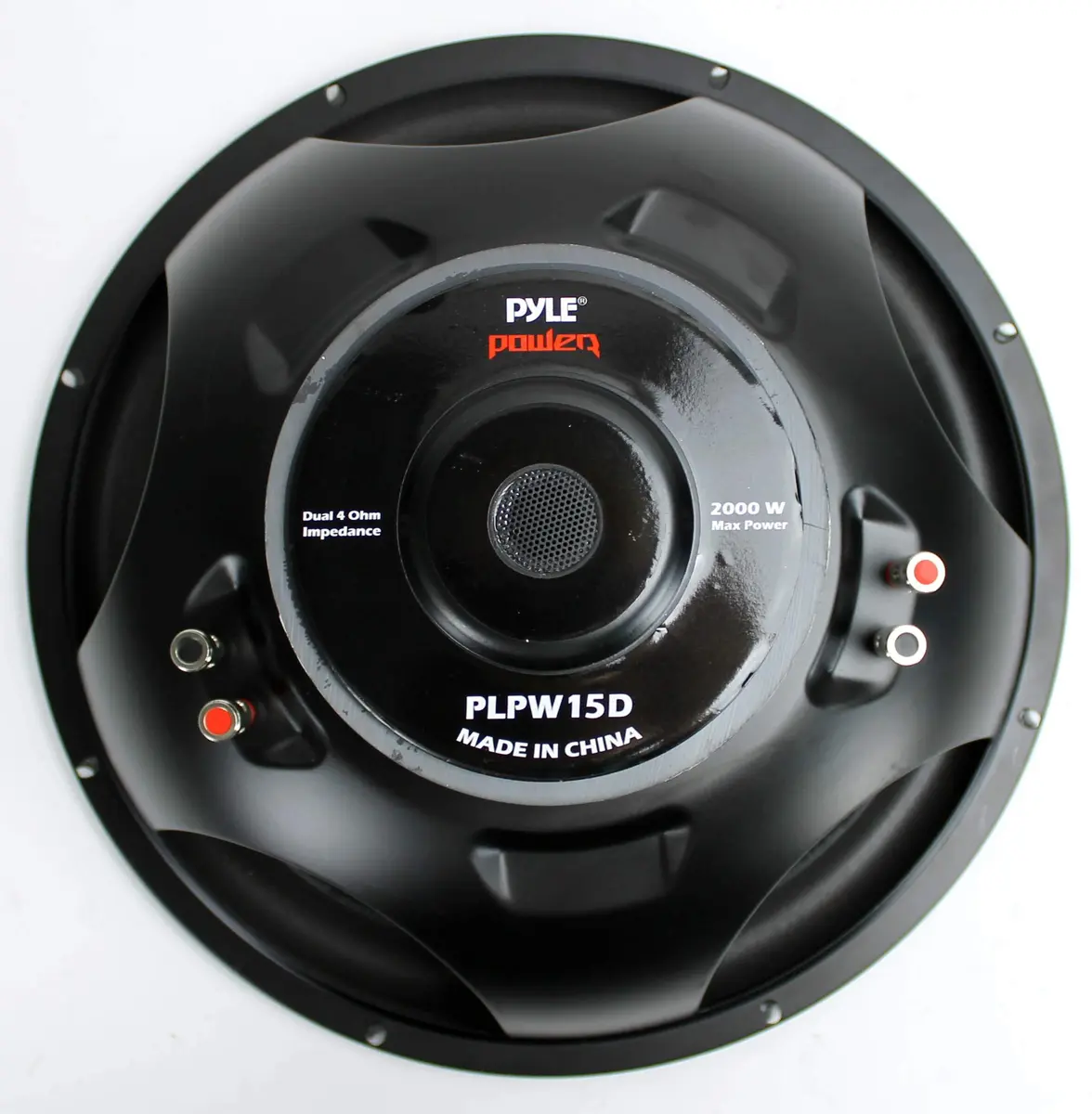 Pyle PLPW15D 15-Inch Component Subwoofer 37.5cm (15 inch) | 2000 Watt Peak Power, Dual Voice Coil - view 5