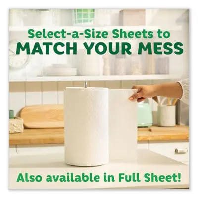 Bounty Select-A-Size Paper Towels, White, 8 Double Plus Rolls (984 Sheets Total) | Absorbent & Quicker Picker Upper - view 4