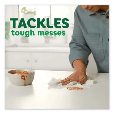 Bounty Select-A-Size Paper Towels, White, 8 Double Plus Rolls (984 Sheets Total) | Absorbent & Quicker Picker Upper - view 6