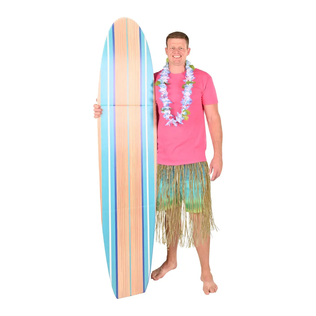 Beistle King Size Raffia Hula Skirt (natural) Party Accessory | Luau Costume - view 5