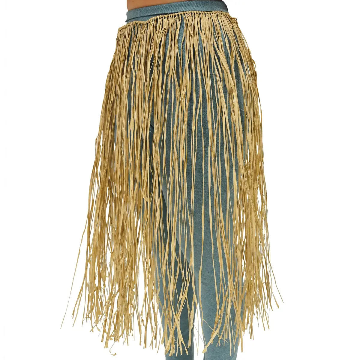 Beistle King Size Raffia Hula Skirt (natural) Party Accessory | Luau Costume - view 2