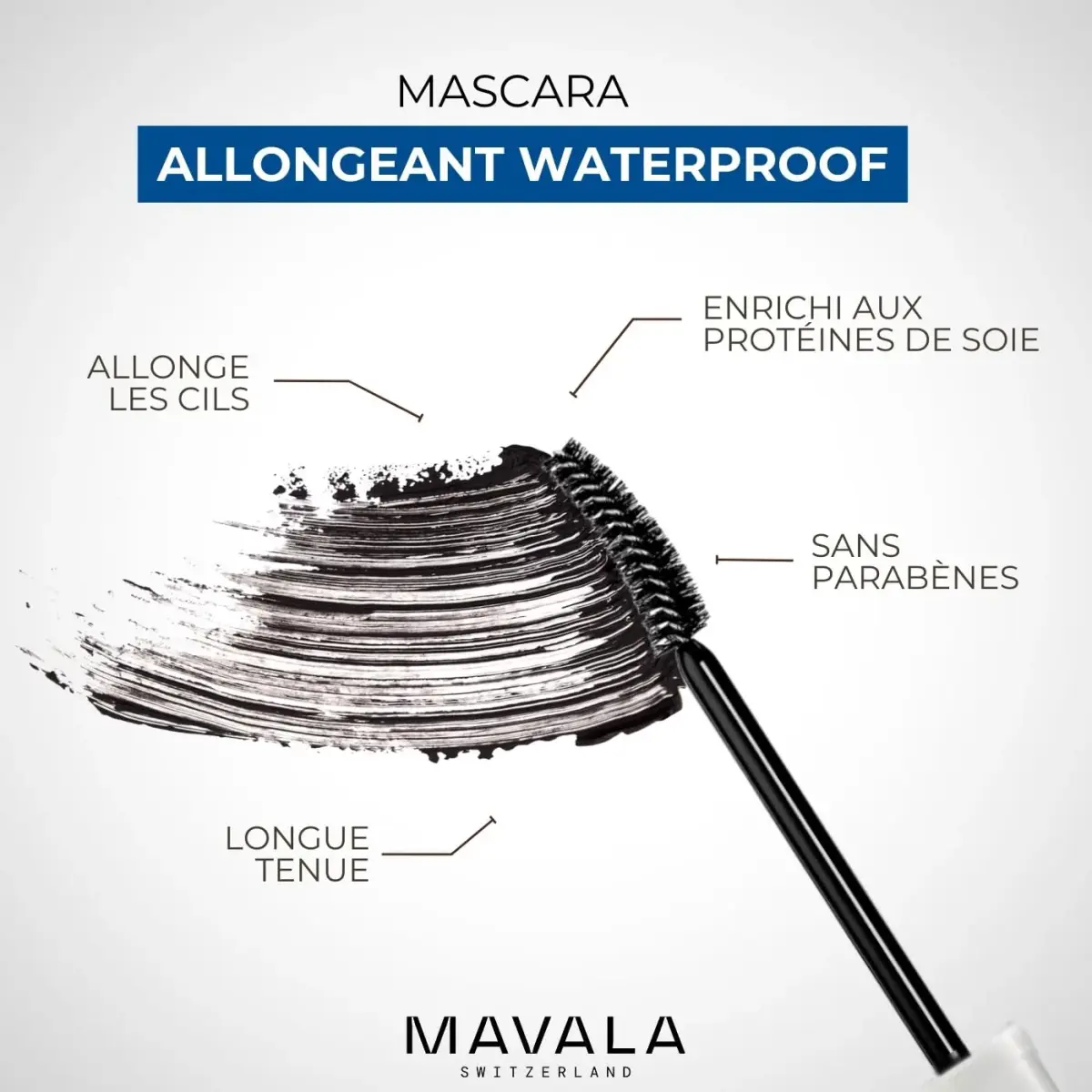 Mavala Waterproof Mascara Night Blue 10ml (0.32 Fl Oz) | Defines & Smoothes Lashes - view 3