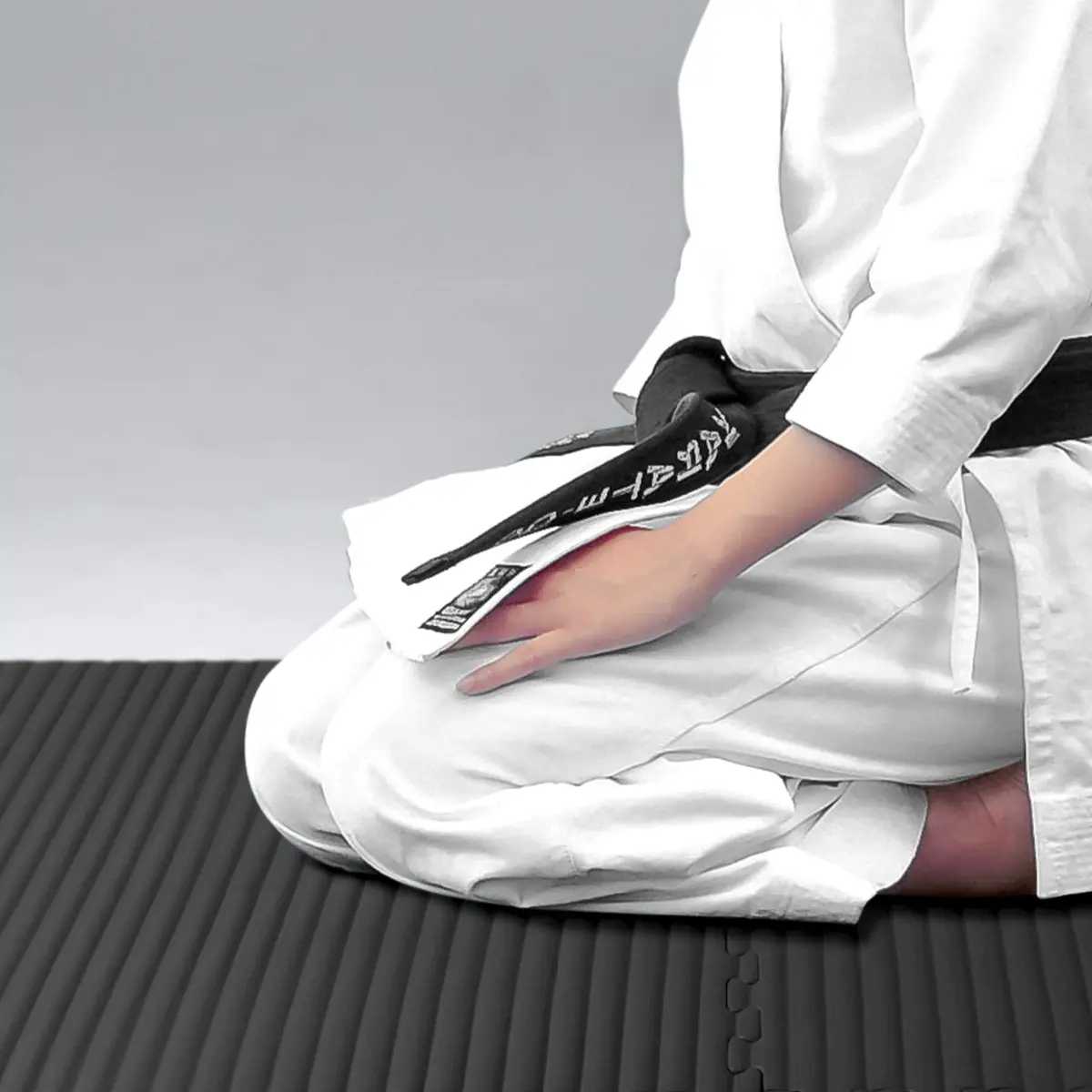 We Sell Mats Martial Arts Foam Tatami Tiles - 3/4" Thick Black | Anti-Fatigue Gym Flooring - view 7
