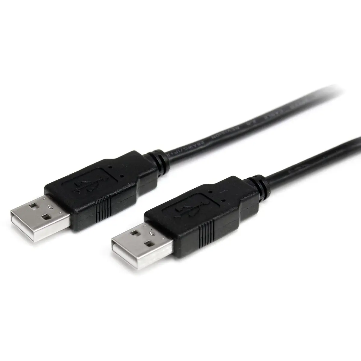 StarTech 2m USB 2.0 USB-A to USB-A Cable, Male to Male | 6.6 ft, Supports USB 2.0 up to 480 Mbps - main product image