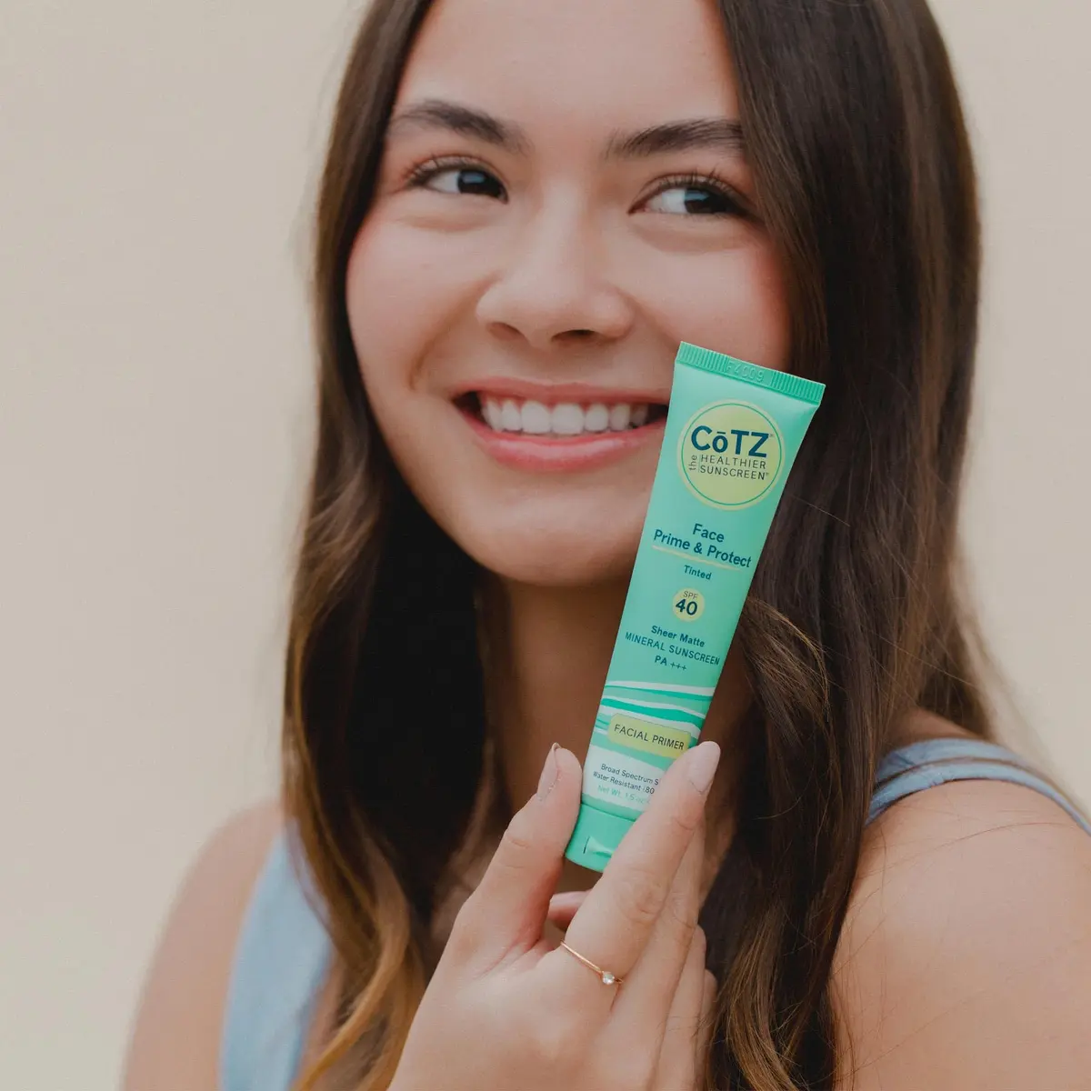 CoTZ Face Prime & Protect Tinted Mineral Sunscreen SPF 40 42.5 g (1.5 oz) | Broad Spectrum UVA/UVB Protection - view 6