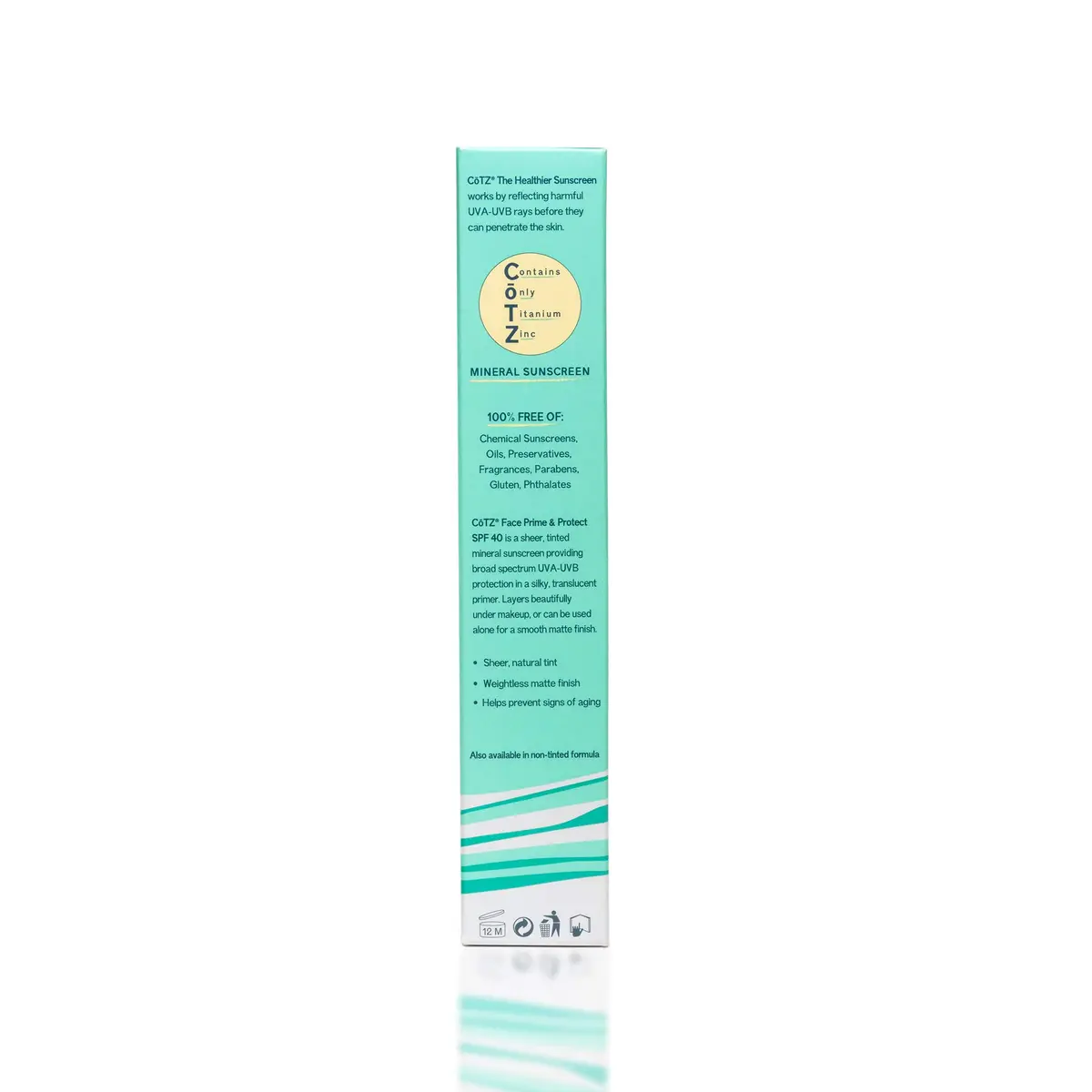 CoTZ Face Prime & Protect Tinted Mineral Sunscreen SPF 40 42.5 g (1.5 oz) | Broad Spectrum UVA/UVB Protection - view 9