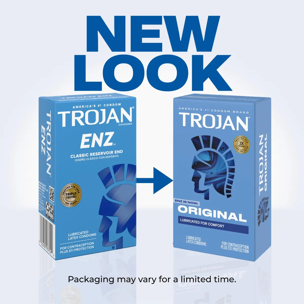 Trojan ENZ Lubricated Condoms for Men, 36 Count | Classic Design, Trusted Protection - view 2