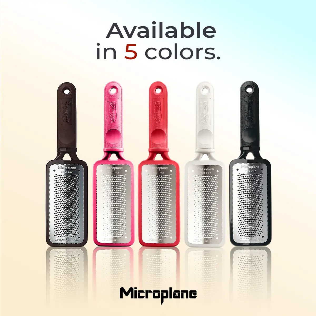 Microplane Colossal Foot File Scraper 5.25in x 2.25in | Stainless Steel Dead Skin Callus Remover for Feet - view 8
