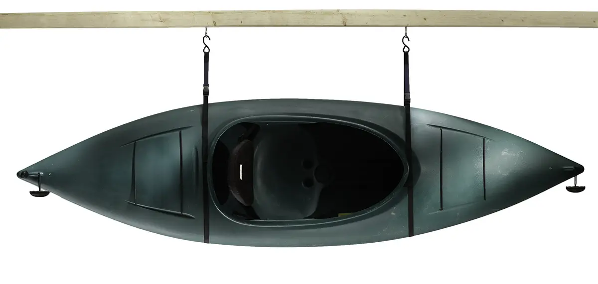 attwood Heavy-Duty Ceiling Hoist System for Kayaks & Bikes | Space-Saving Garage Storage Solution - view 3