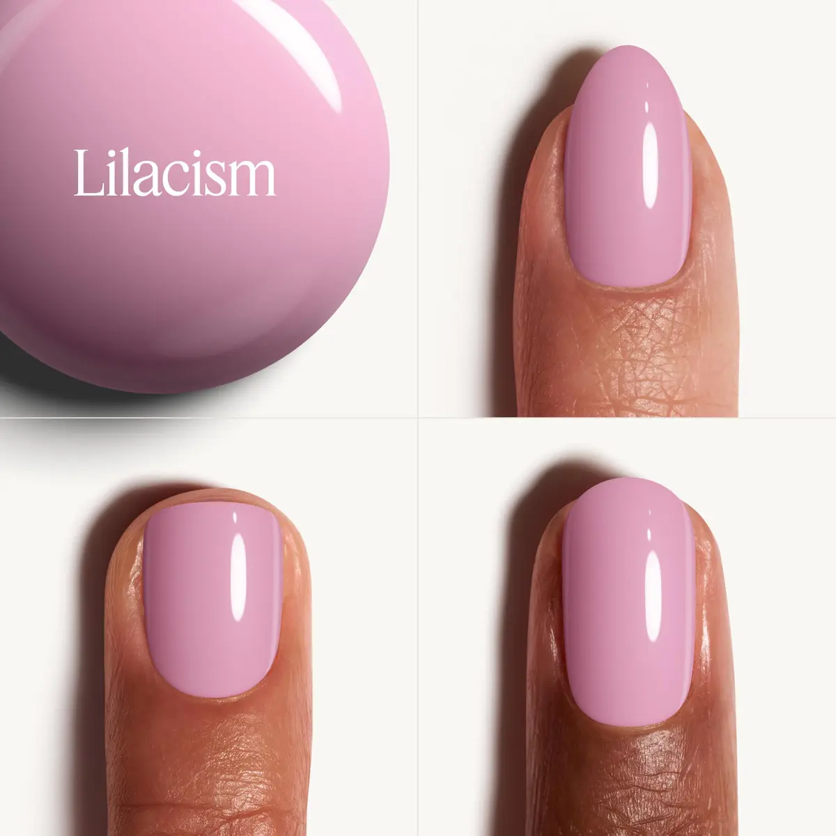 essie Nail Polish Lilacism Cream Finish 13.6ml (0.46 fl oz) | Salon Quality Vegan Formula - view 3