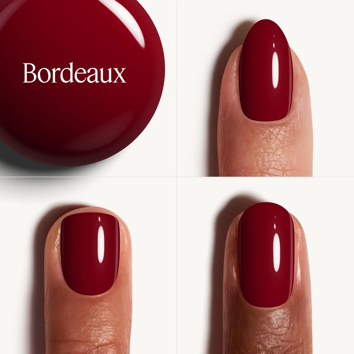 essie Deep Red Bordeaux Nail Polish 0.46 fl oz | Vegan, Salon-Quality, Flawless Finish - view 3