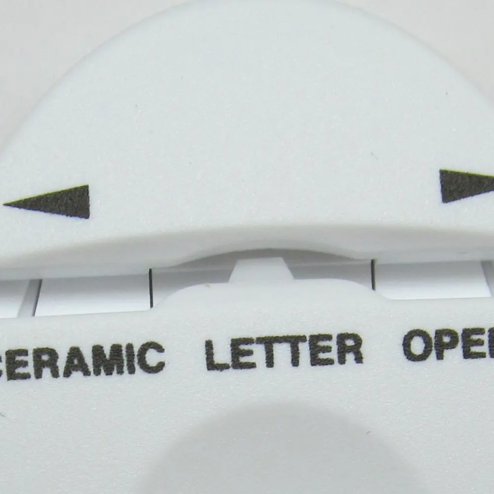 オート Letter Opener Ceramic Letter Opener Shiro CLO-500 White | Safety Ceramic Blade for Office Use - view 2