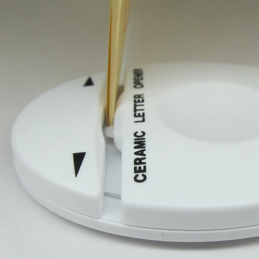 オート Letter Opener Ceramic Letter Opener Shiro CLO-500 White | Safety Ceramic Blade for Office Use - view 4